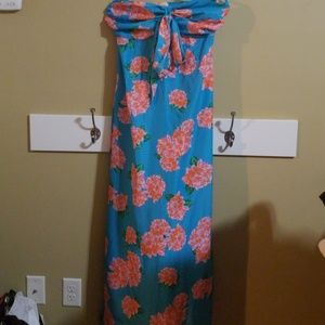 Strapless MAXI dress size Medium